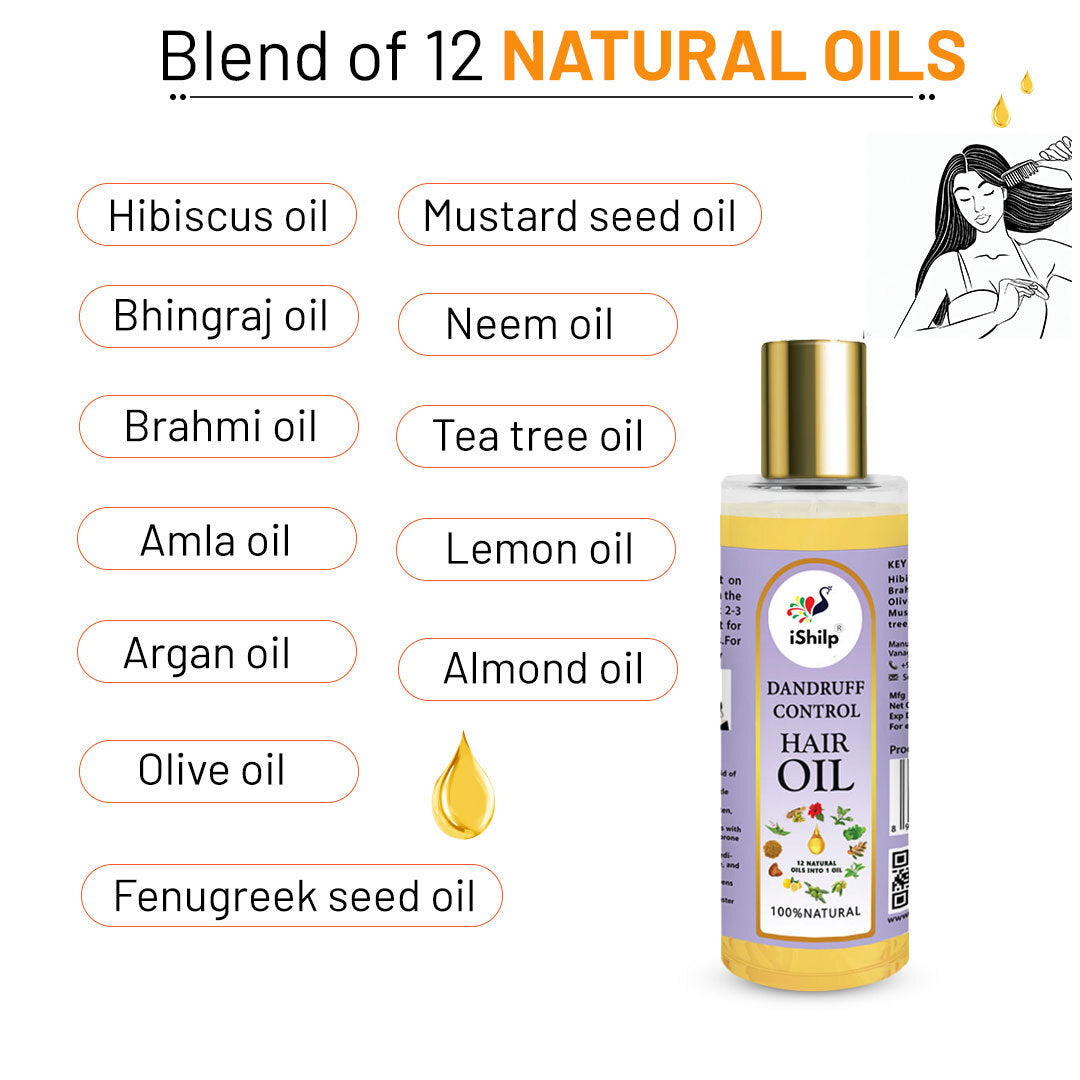 Dandruff Control Hair Oil